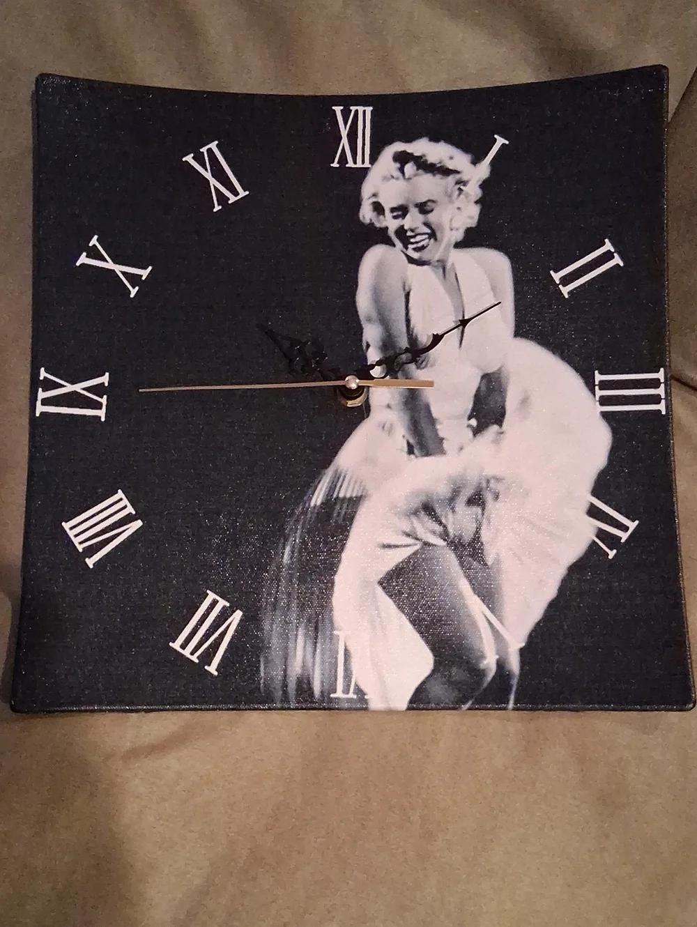 Marilyn Monroe Black and Pink Decorative Wall Plaque